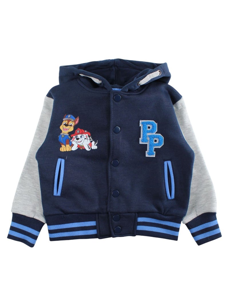 Paw Patrol - Conjunto chaqueta con capucha y pantalón jogging niño Azul marino - Kiabi