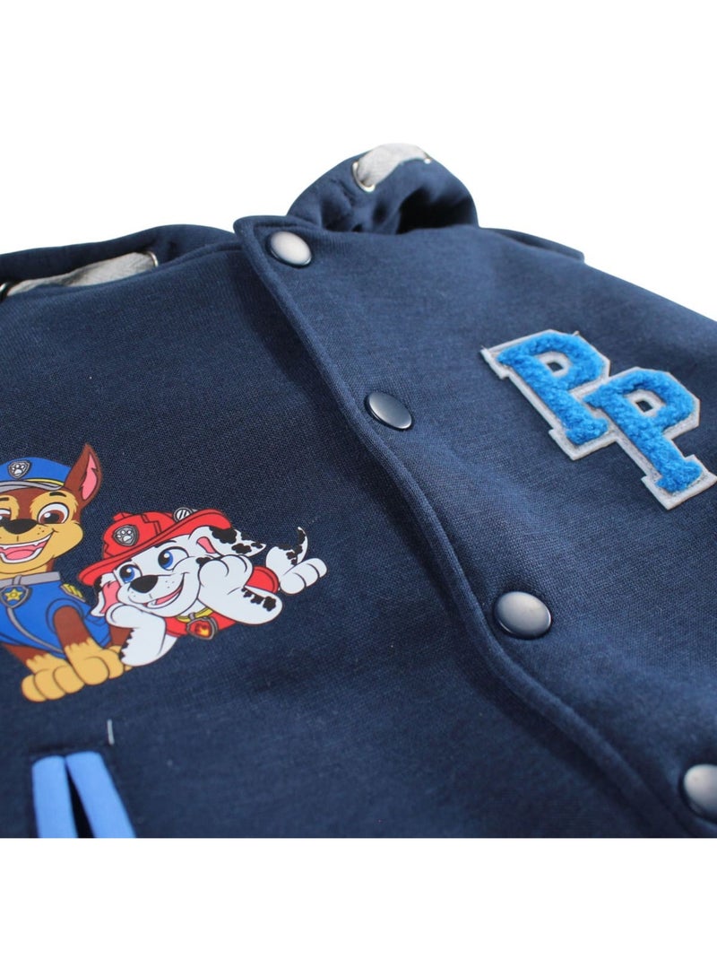 Paw Patrol - Conjunto chaqueta con capucha y pantalón jogging niño Azul marino - Kiabi