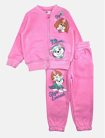 Paw Patrol - Conjunto chaqueta y pantalón de jogging niña