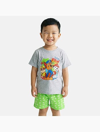 Paw Patrol - Conjunto de camiseta y short para niño