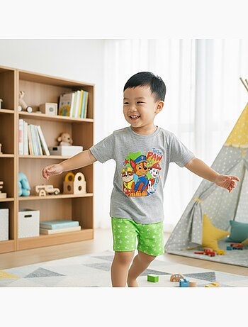 Paw Patrol - Conjunto de camiseta y short para niño