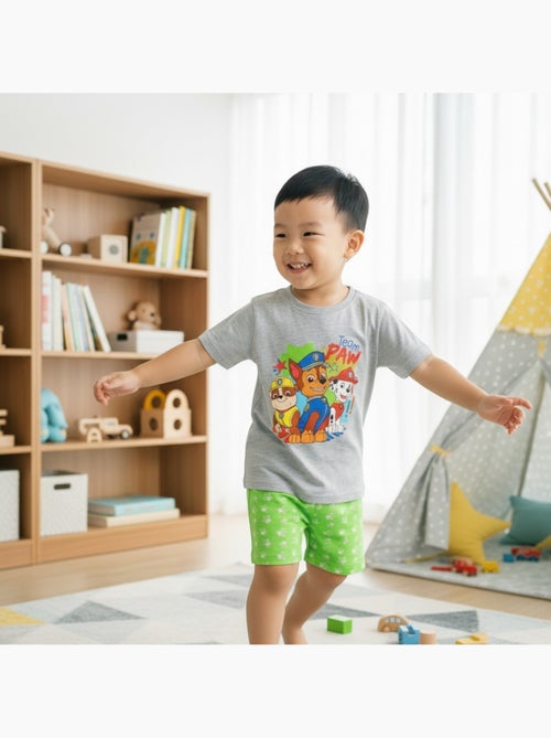 Paw Patrol - Conjunto de camiseta y short para niño - Kiabi