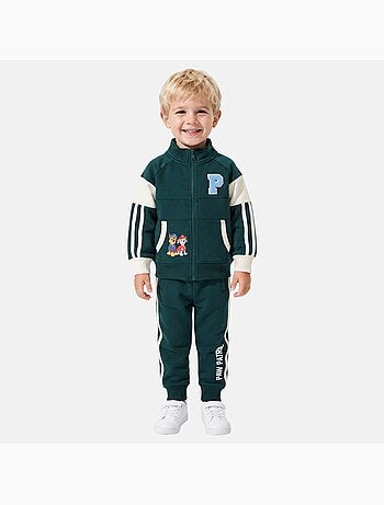 Paw patrol - conjunto de chándal con cremallera niño