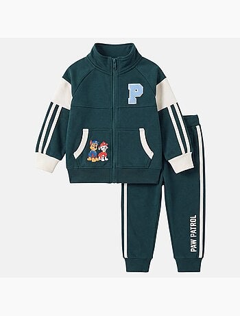 Paw patrol - conjunto de chándal con cremallera niño