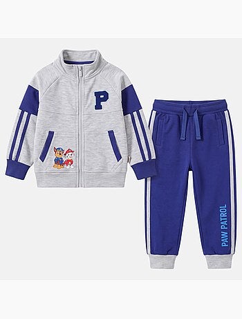 Paw patrol - conjunto de chándal con cremallera niño