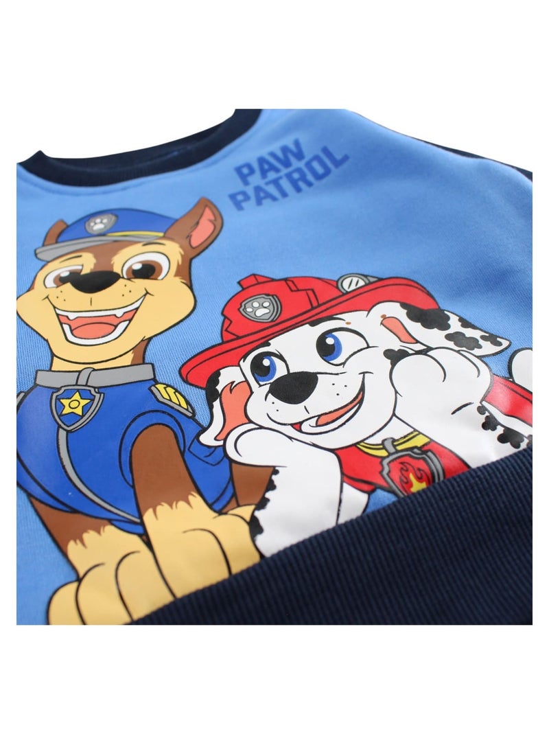 Paw Patrol - Conjunto sudadera y pantalón jogging niño Azul marino - Kiabi