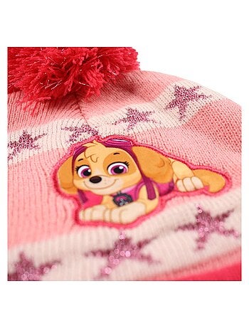 Paw Patrol - Gorro con pompón niña