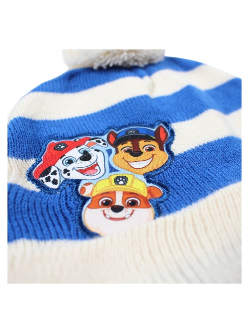 Paw Patrol - Gorro con pompón niño Azul - Kiabi
