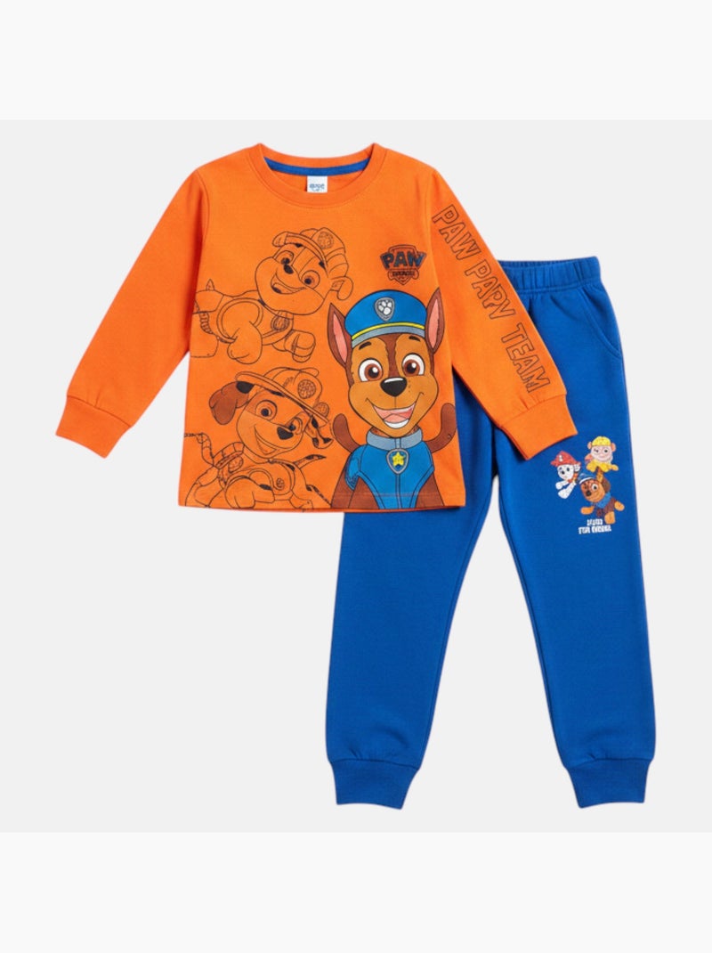 Paw patrol - pijama para niño patrulla canina Naranja - Kiabi
