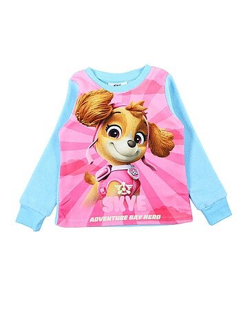 Paw Patrol - Pijama polar para niña
