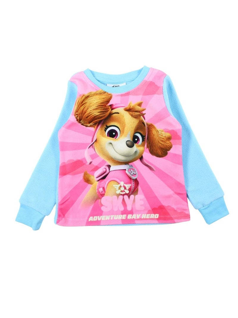 Paw Patrol - Pijama polar para niña Azul - Kiabi