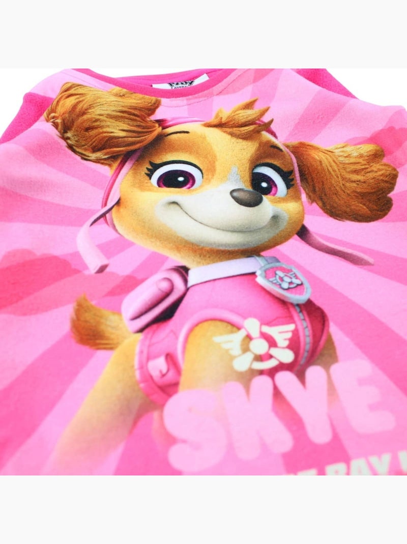 Paw Patrol - Pijama polar para niña Rosa - Kiabi