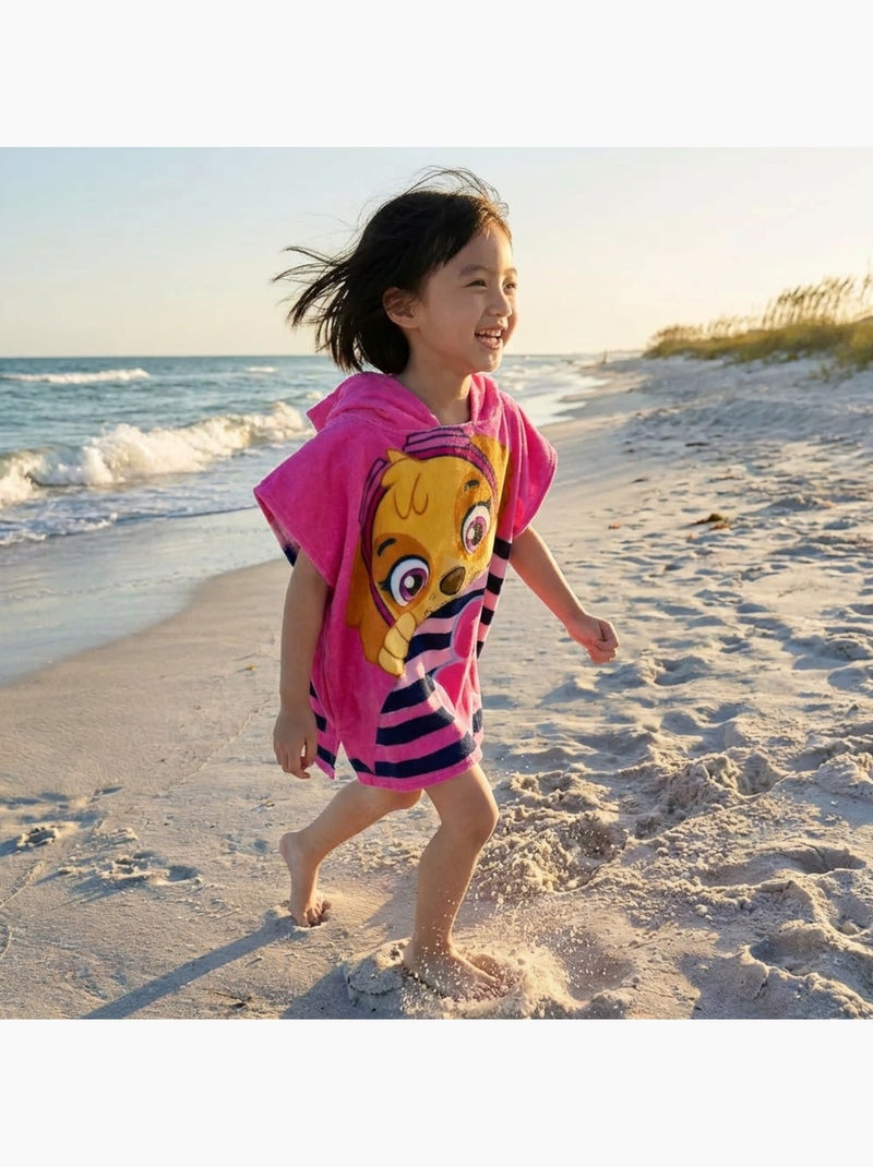 Paw Patrol - Poncho Rosa fucsia - Kiabi