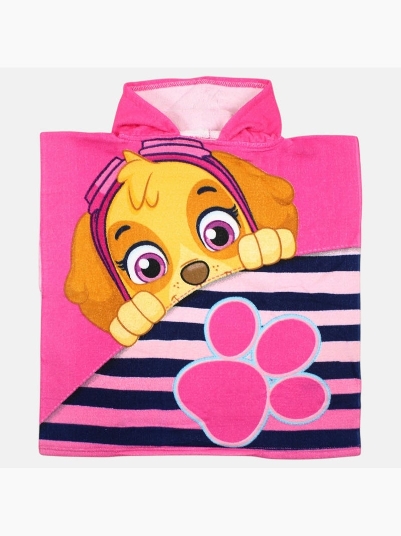 Paw Patrol - Poncho Rosa fucsia - Kiabi