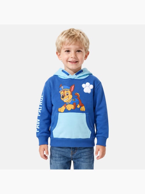 Paw patrol - sudadera con capucha de niño  chase - Kiabi