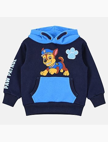 Paw patrol - sudadera con capucha de niño chase