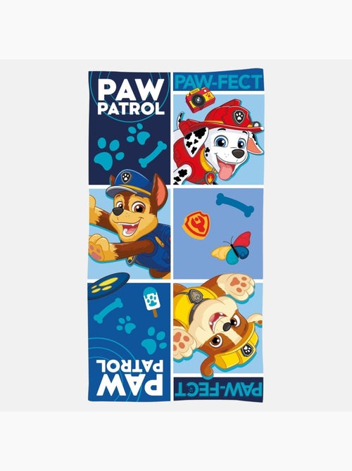 Paw Patrol - Toalla de playa infantil Patrulla Canina - Kiabi Paw Patrol - Toalla de playa infantil Patrulla Canina - Kiabi