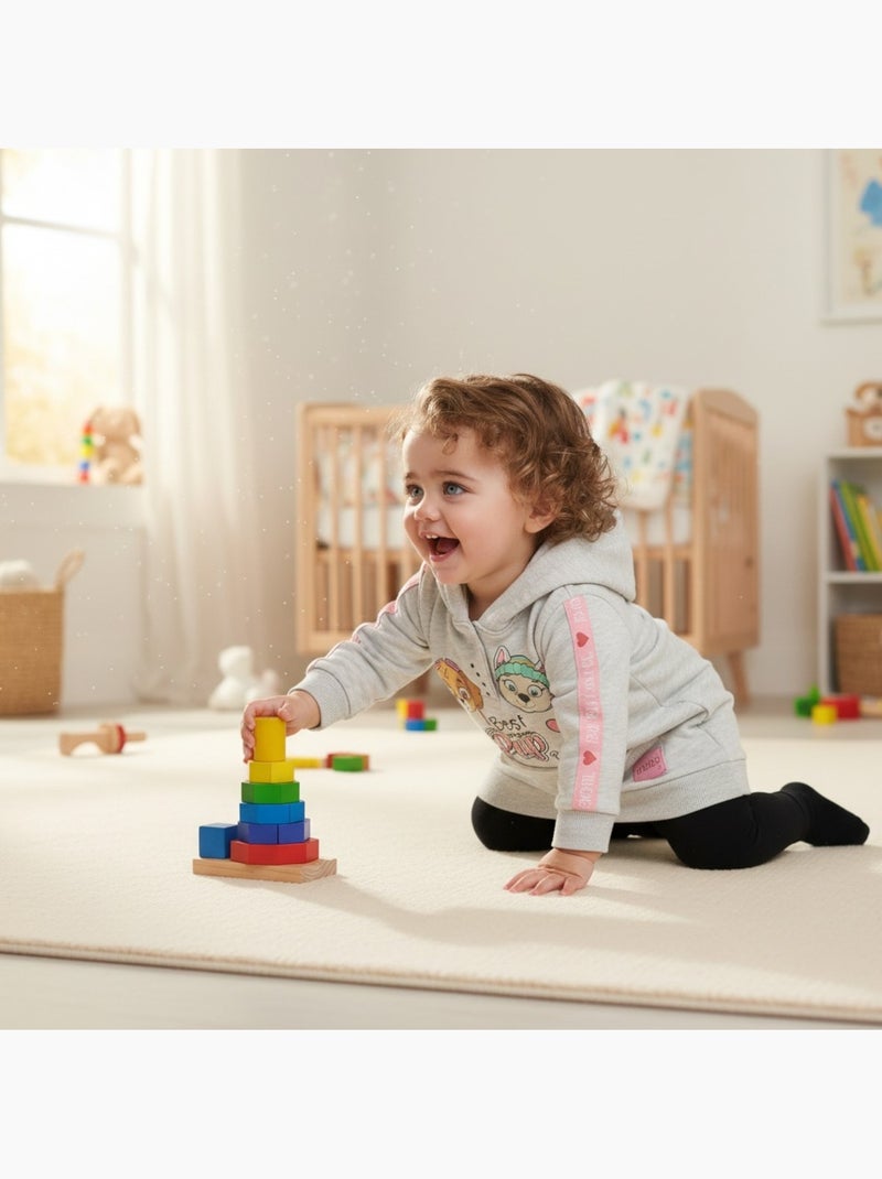Paw Patrol - Vestido bebé polar Gris - Kiabi