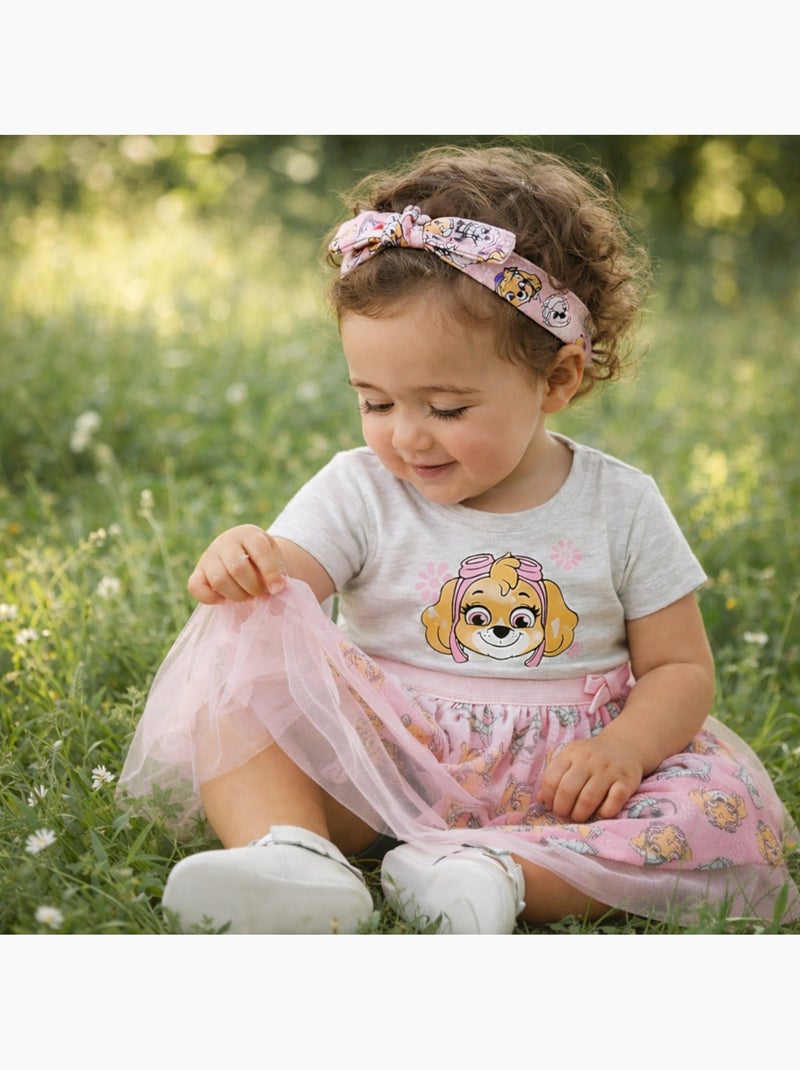 Paw Patrol - Vestido de tul bebé en percha Rosa - Kiabi