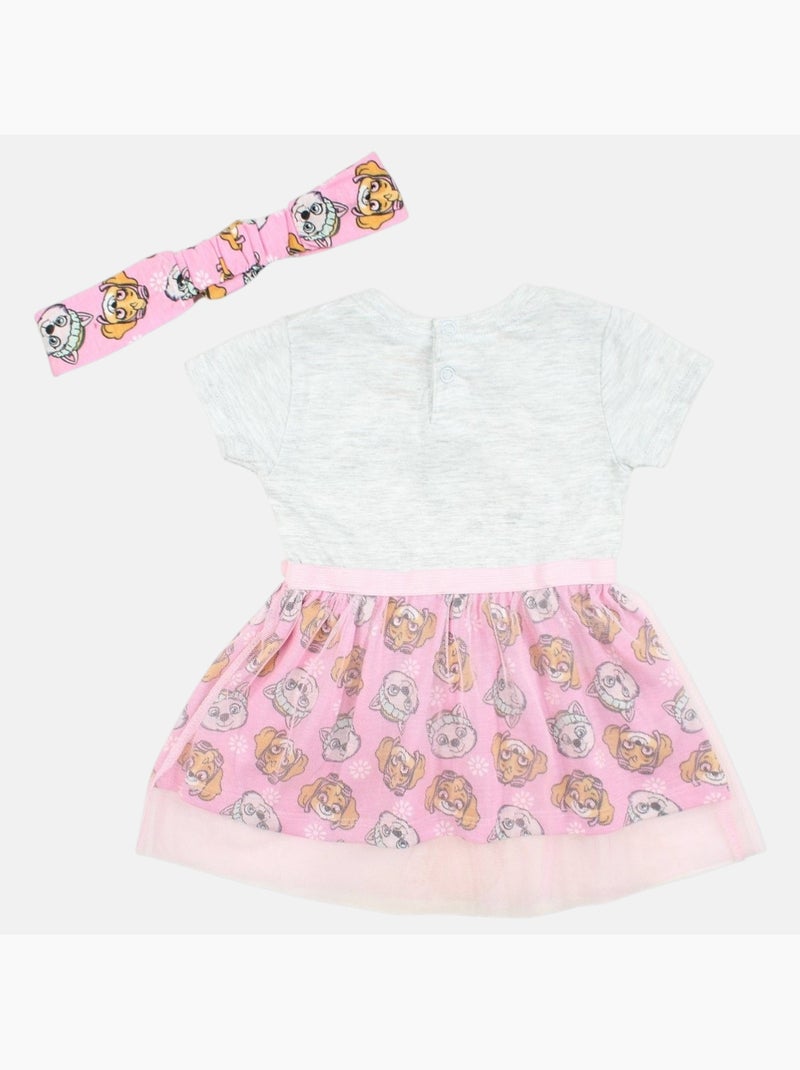 Paw Patrol - Vestido de tul bebé en percha Rosa - Kiabi