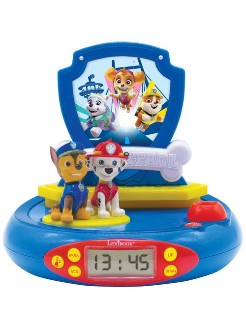 Paw Patrol 3D Chase Reloj proyector con sonidos de superhéroes - Kiabi
