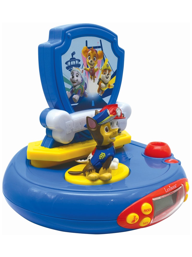 Paw Patrol 3D Chase Reloj proyector con sonidos de superhéroes Azul - Kiabi
