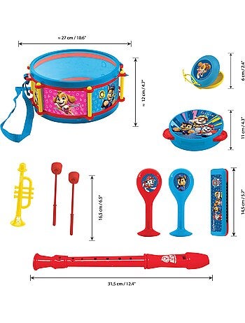 Paw Patrol conjunto Musical 7pcs