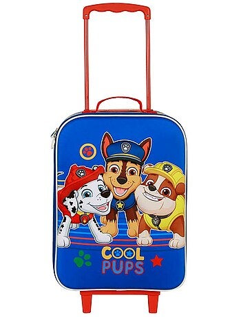 Paw Patrol La Patrulla Canina Cool Maleta Trolley Soft 3D, Azul