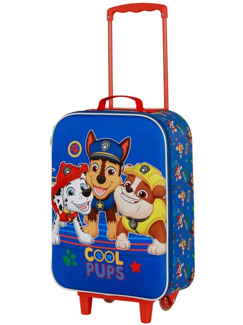 Paw Patrol La Patrulla Canina Cool Maleta Trolley Soft 3D, Azul - Kiabi