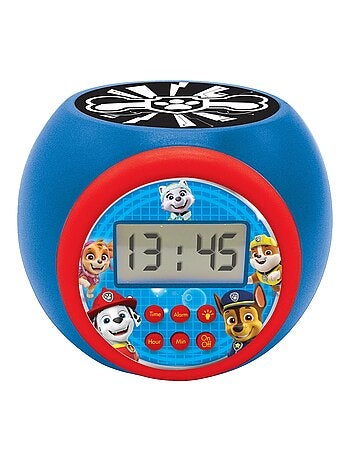 Paw Patrol Reloj despertador con proyector y temporizador