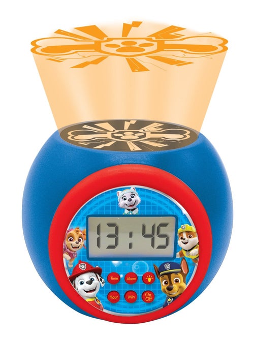 Paw Patrol Reloj despertador con proyector y temporizador - Kiabi