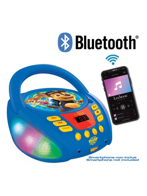 Paw Patrol Reproductor de CD Bluetooth con luces - Kiabi