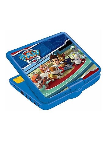 Paw patrol reproductor de dvd puertoátil pantalla giratoria de 7 con puerto usb y auriculares