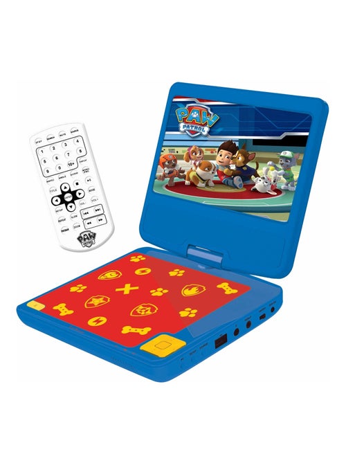 Paw Patrol Reproductor de DVD puertoátil Pantalla giratoria de 7 con puerto USB y auriculares - Kiabi
