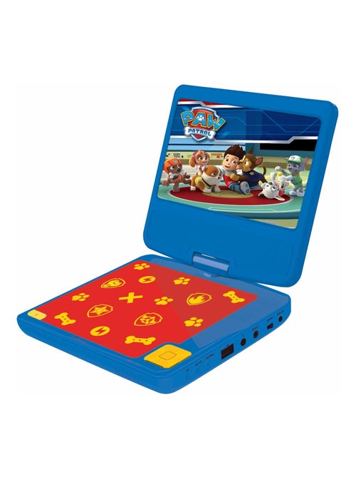 Paw Patrol Reproductor de DVD puertoátil Pantalla giratoria de 7 con puerto USB y auriculares - Kiabi