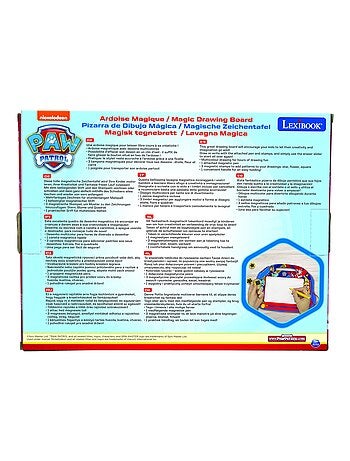 Paw Patrol Tablero de dibujo magnético multicolor con accesorios Formato A5