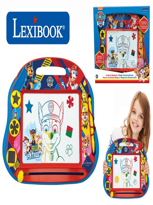 Paw Patrol Tablero de dibujo magnético multicolor con accesorios Formato A5 - Kiabi