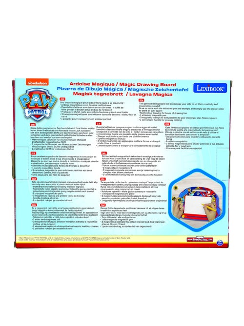 Paw Patrol Tablero de dibujo magnético multicolor con accesorios Formato A5 - Kiabi
