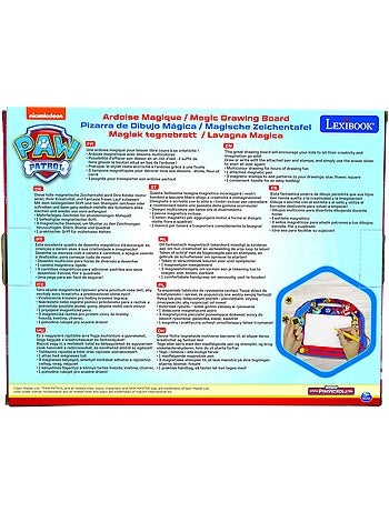 Paw Patrol Tablero de dibujo magn?tico multicolor con accesorios Formato A5