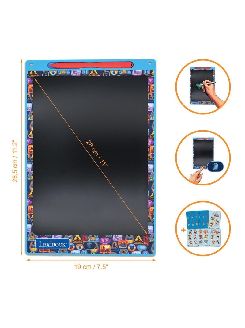 Paw Patrol Tableta de tinta electrónica multicolor de 11'' para aprender a dibuTarro con plantillas N/D - Kiabi