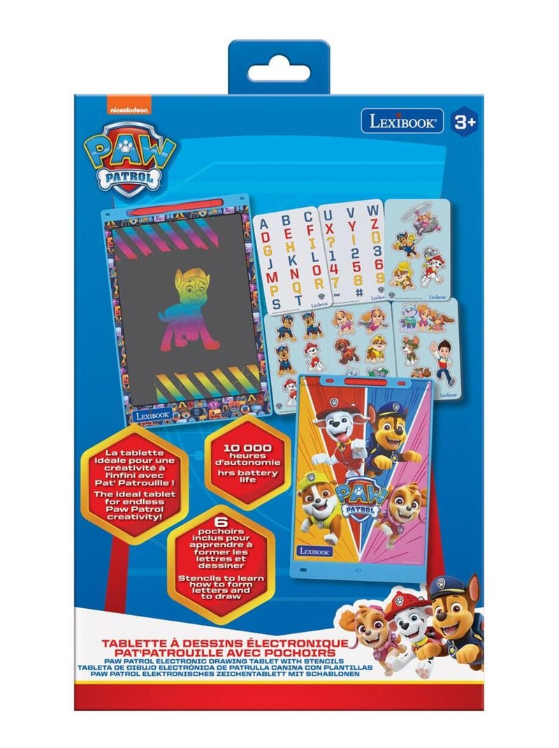 Paw Patrol Tableta de tinta electrónica multicolor de 11'' para aprender a dibuTarro con plantillas N/D - Kiabi