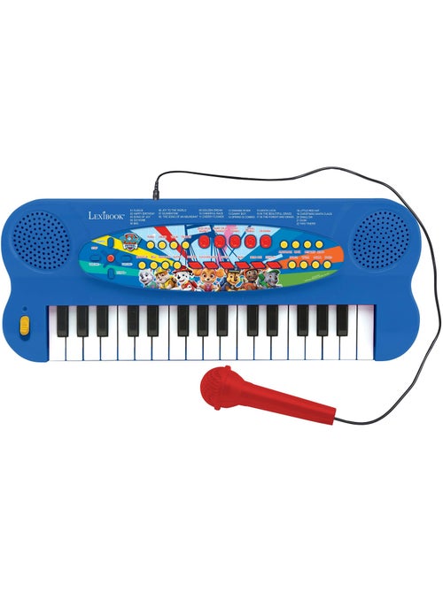 Paw Patrol Teclado Piano Electr?nico con Micr?fono (32 teclas) - Kiabi Paw Patrol Teclado Piano Electr?nico con Micr?fono (32 teclas) - Kiabi