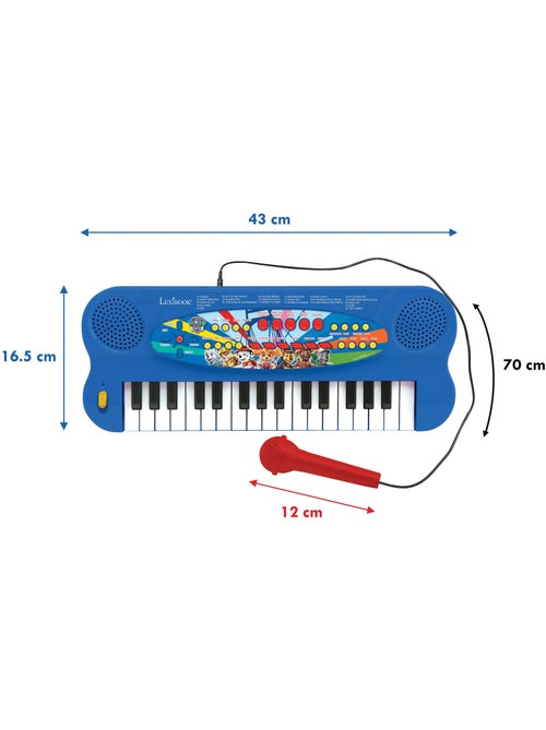 Paw Patrol Teclado Piano Electr?nico con Micr?fono (32 teclas) - Kiabi Paw Patrol Teclado Piano Electr?nico con Micr?fono (32 teclas) - Kiabi