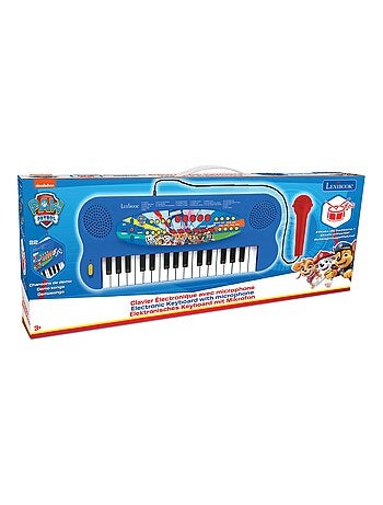 Paw patrol teclado piano electrónico con micrófono (32 teclas)