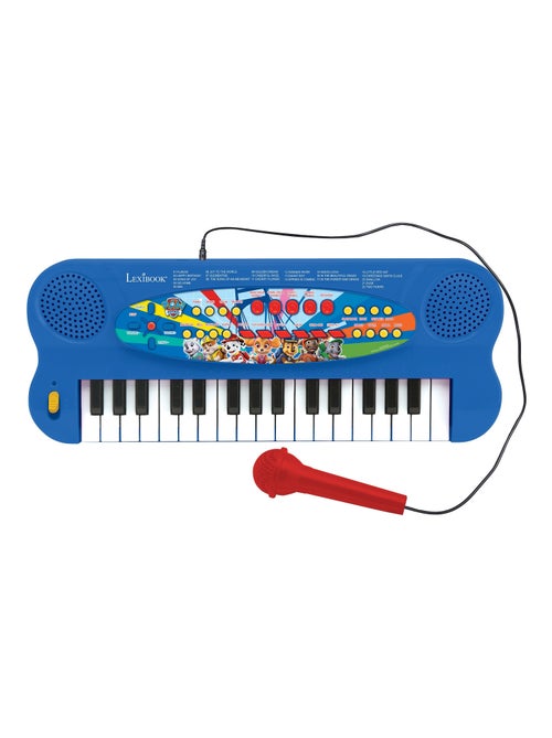 Paw Patrol Teclado Piano Electrónico con Micrófono (32 teclas) - Kiabi