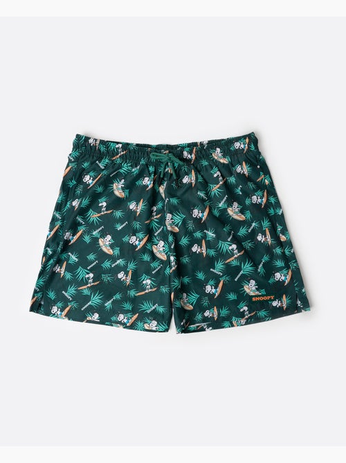 PEANUTS Bañador Snoopy Tropic Surf para Hombre - Kiabi PEANUTS Bañador Snoopy Tropic Surf para Hombre - Kiabi