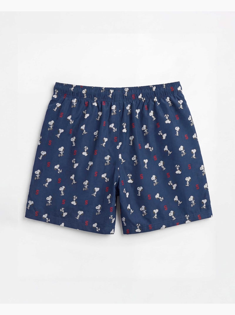 PEANUTS Bañador Sports Snoopy para Hombre Azul marino - Kiabi