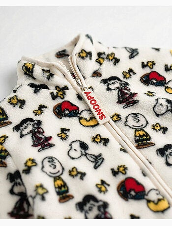 PEANUTS Bata Calentita Manga Larga Meet Up para Niña
