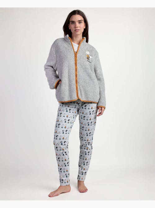 PEANUTS Bata Manga Larga Calentita Snoopy&Friends para Mujer - Kiabi