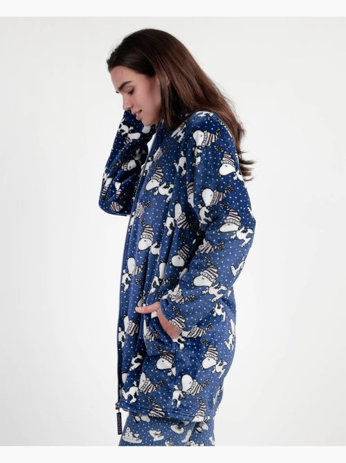 PEANUTS Bata Manga Larga Calentita Snow Drift para Mujer - Kiabi